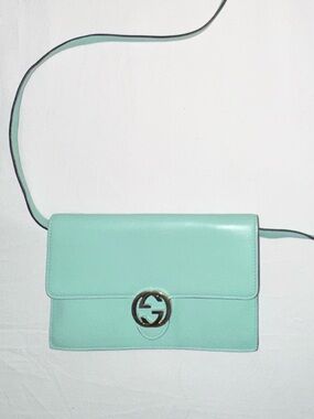 Gucci Icon Wallet on Strap Interlocking G Logo Wristlet